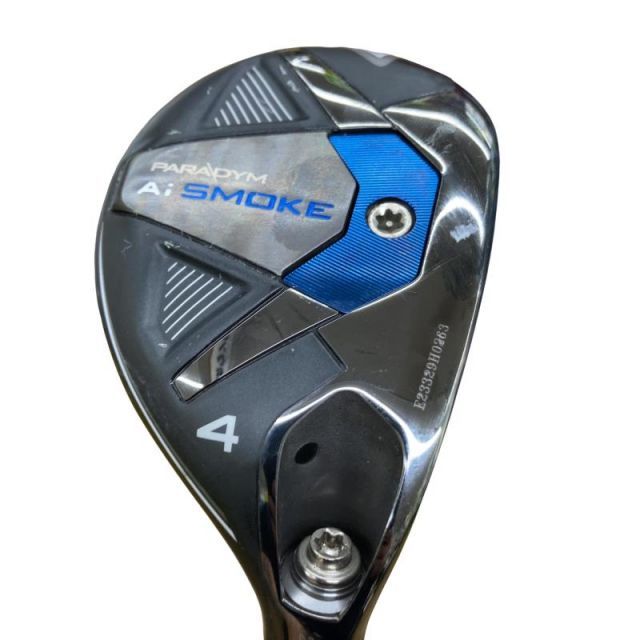 【中古】 キャロウェイ PARADYM Ai SMOKE U4 ユーティリティ UT TENSEI 50 for CW(Ai SMOKE UT) (フレックスS) メンズ 男性用 右利き 右用 Dランク ゴルフクラブ