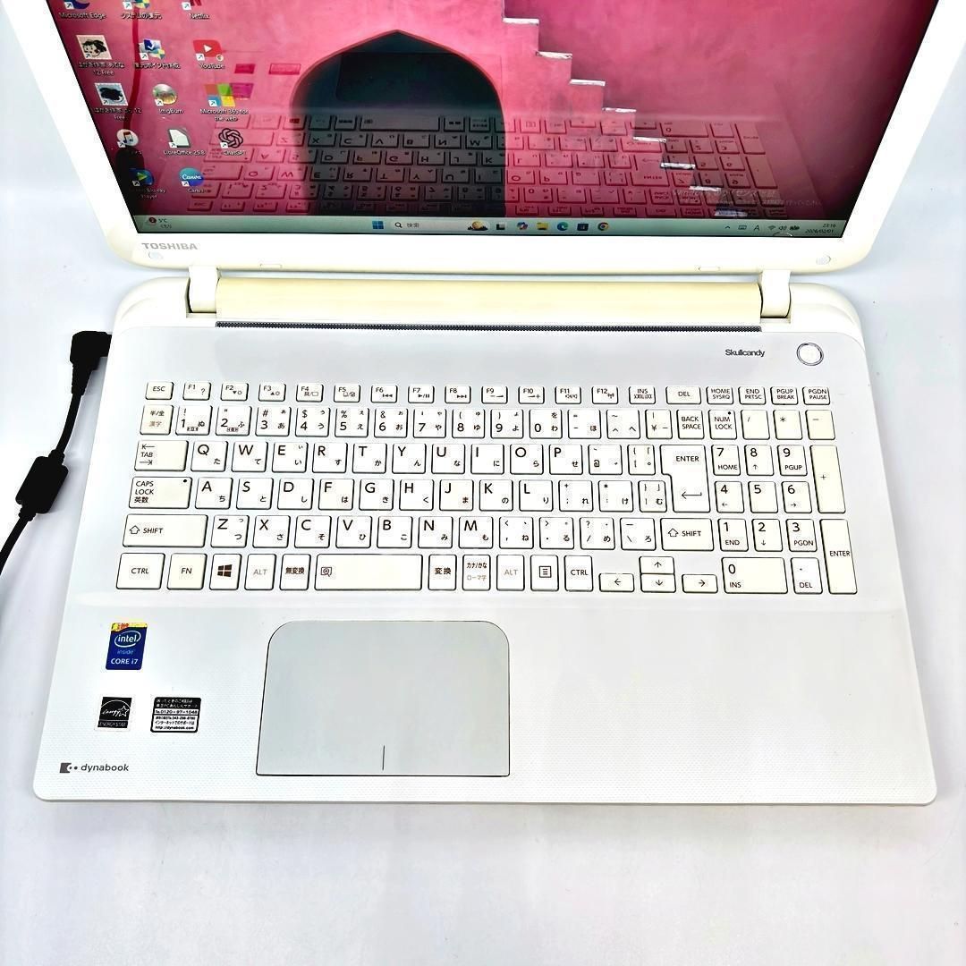 東芝 Corei7 SSD Win11 16GB Office A28 - メルカリ