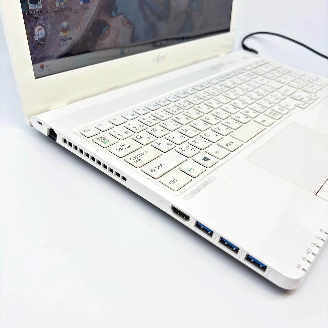 富士通 ノートパソコン Corei7 SSD オフィス付き Win11 A48 - メルカリ
