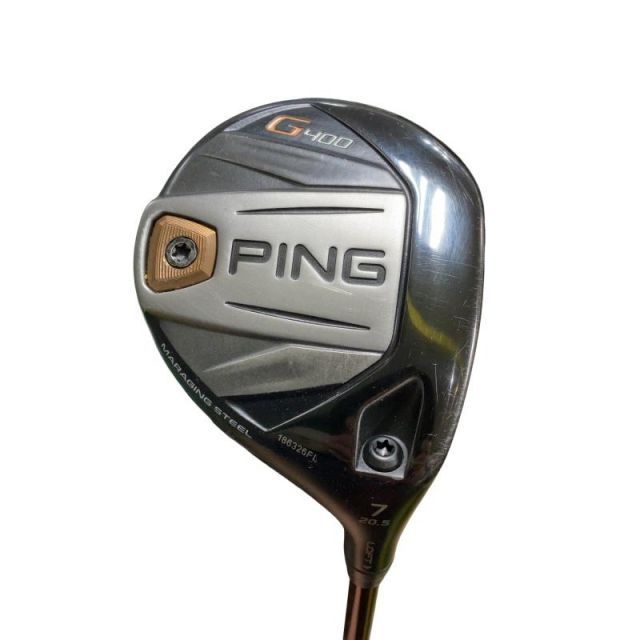 【中古】 ピン G400 7W フェアウェイウッド FW ALTA DISTANZA (フレックスその他) メンズ 男性用 右利き 右用 Cランク ゴルフクラブ