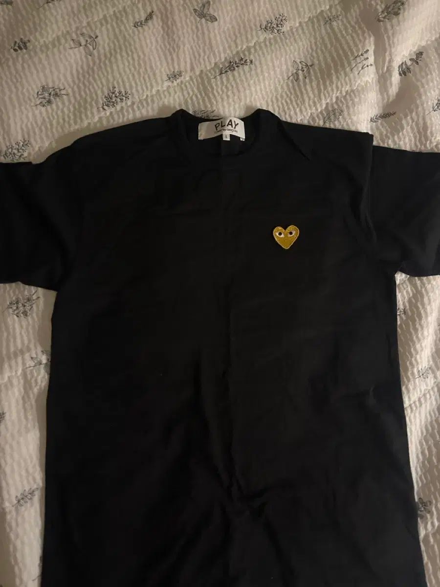 COMME des GARCONS コム・デ・ギャルソン 半袖 L ゴールド 新品