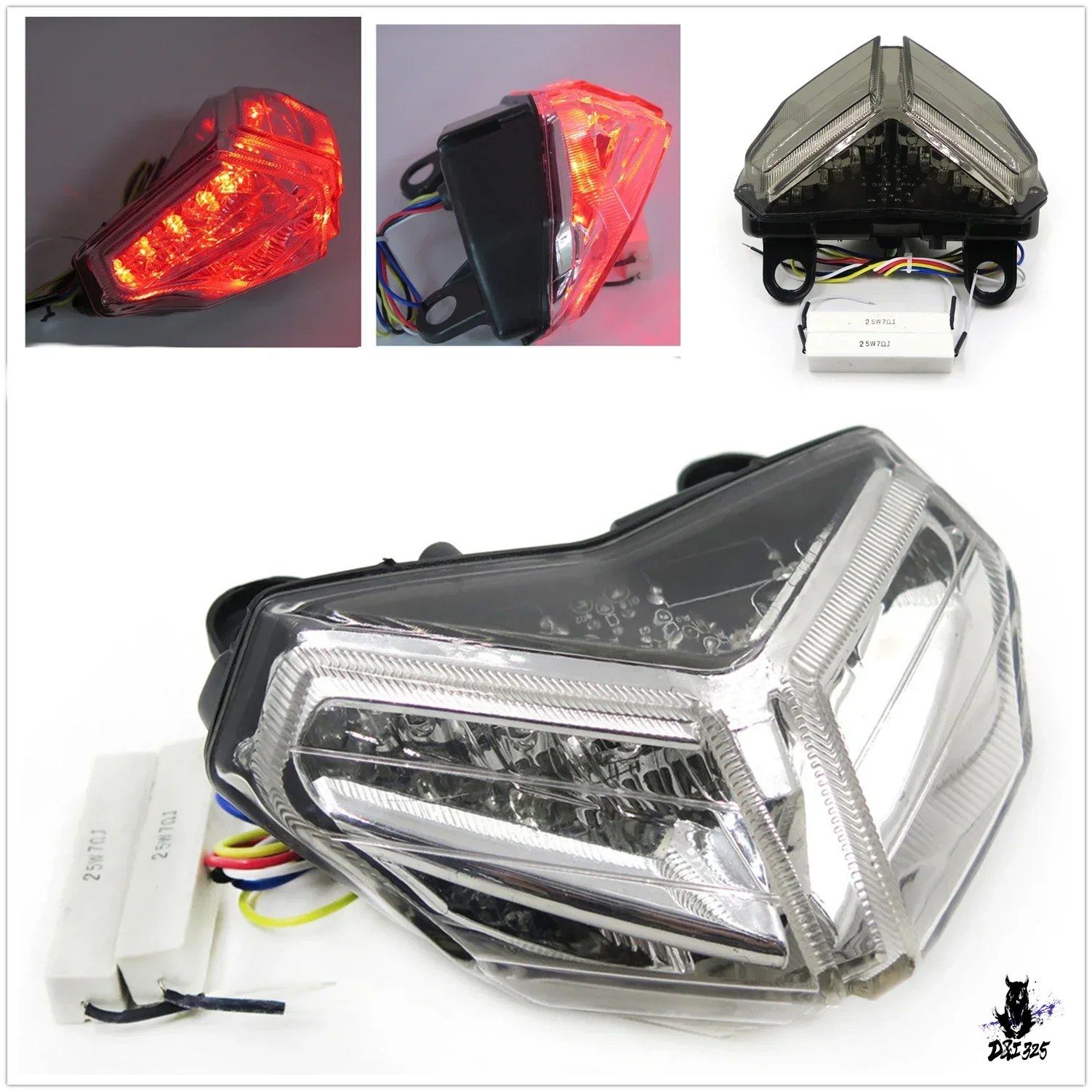 Ducati 1098/R/S 2007-2009/848/EVO 2008-2012用 LED テールライト