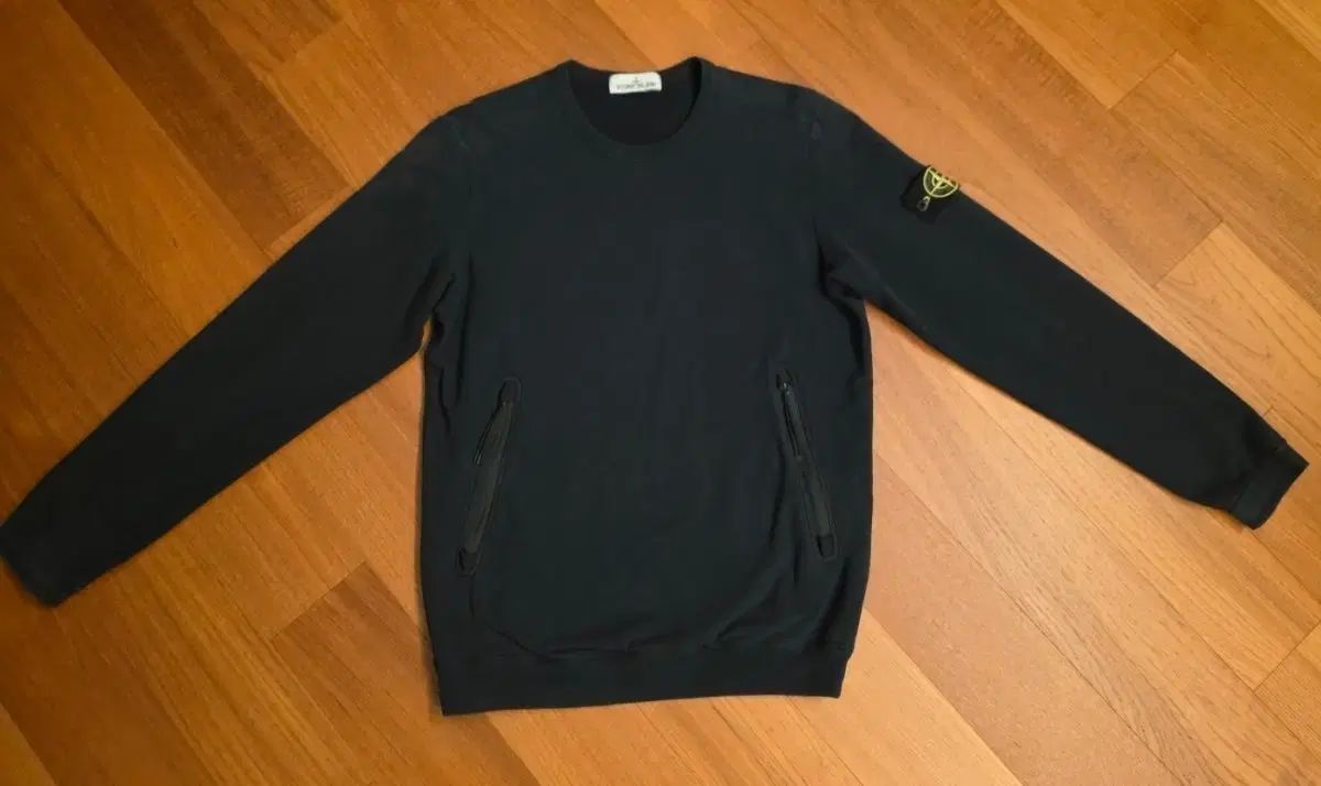 STONE ISLAND ストーンアイランド 18FW スウェット ブラック L デパート正規品