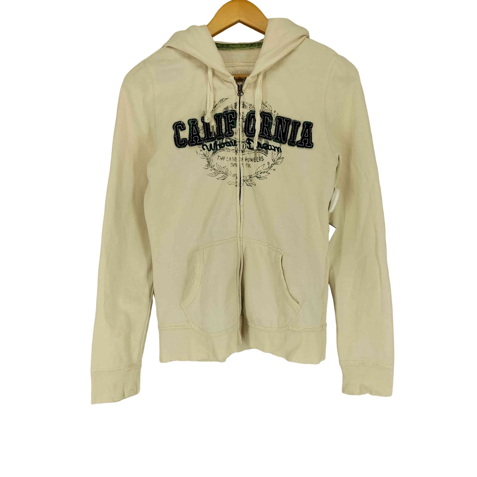 ユーズドフルギ USED古着 Y2K CALIFORNIAN WHOAU ジップパーカー 