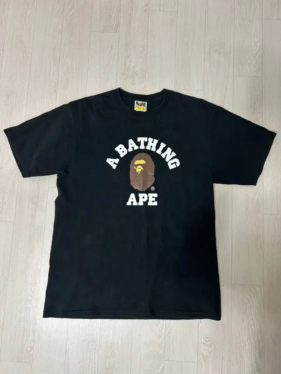 アベイシングエイプ カラー Tシャツ ブラック 8,014円