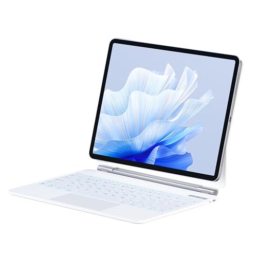 マジックキーボード SUKEBON iPad Air 13インチ（2026 M4/2025 M3/2024 M2） iPadPro 12.9インチ第3/4/5/6世代 iPad用キーボード付きケース 【日本技適認証取得】 磁気設計 トラックパ 55af800d