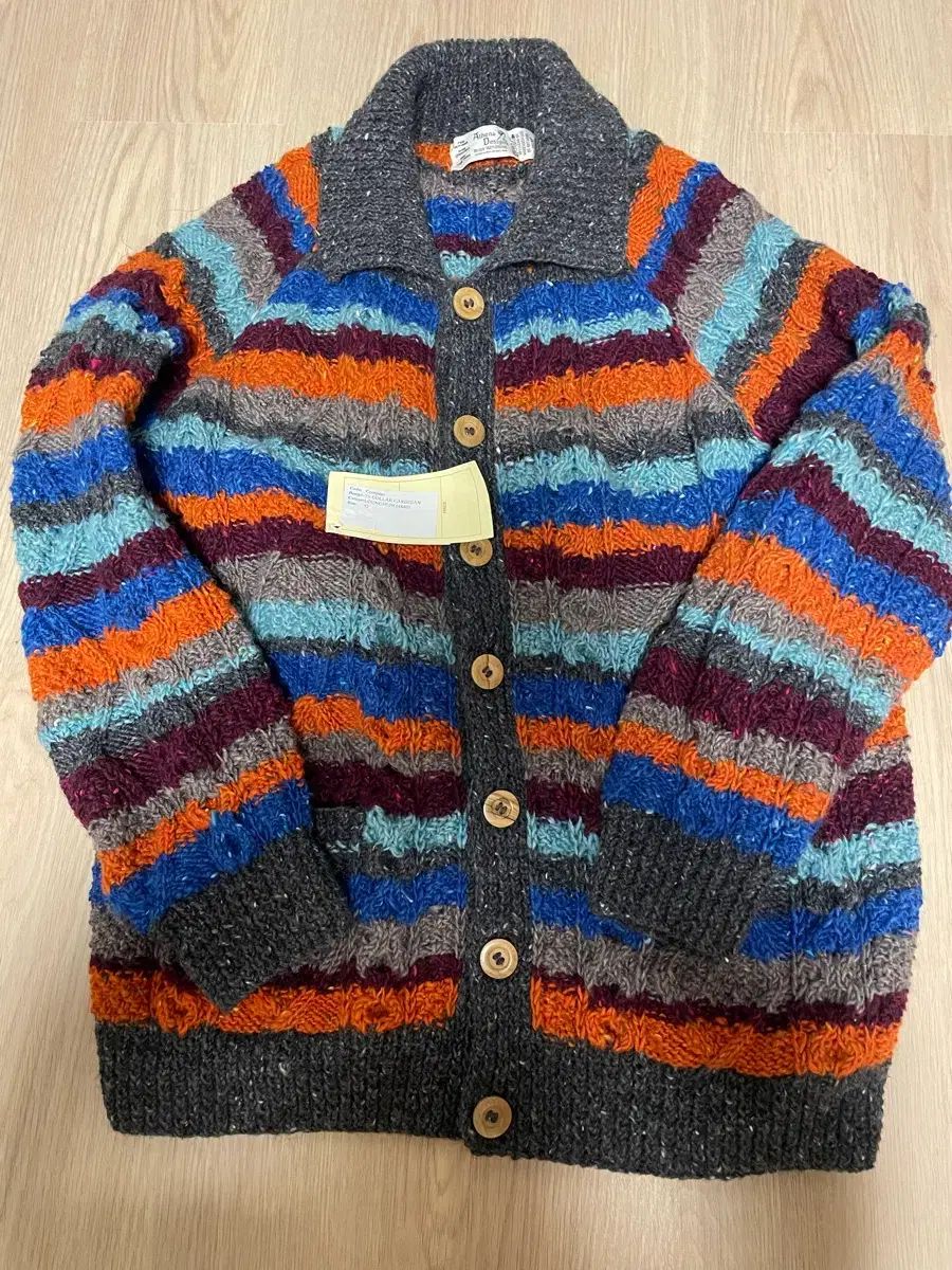 アテナデザイン MULTI COLOR ニット カーディガン