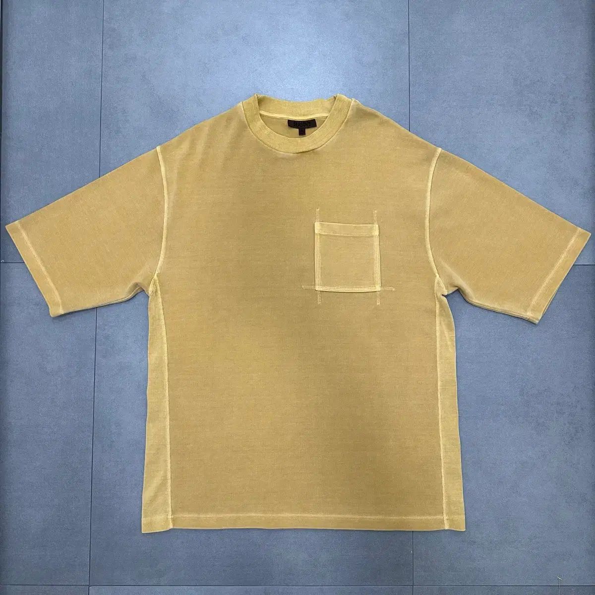 イージー yeezy シーズン3 オーバーサイズ フィット ポケット 半袖 Tシャツ S