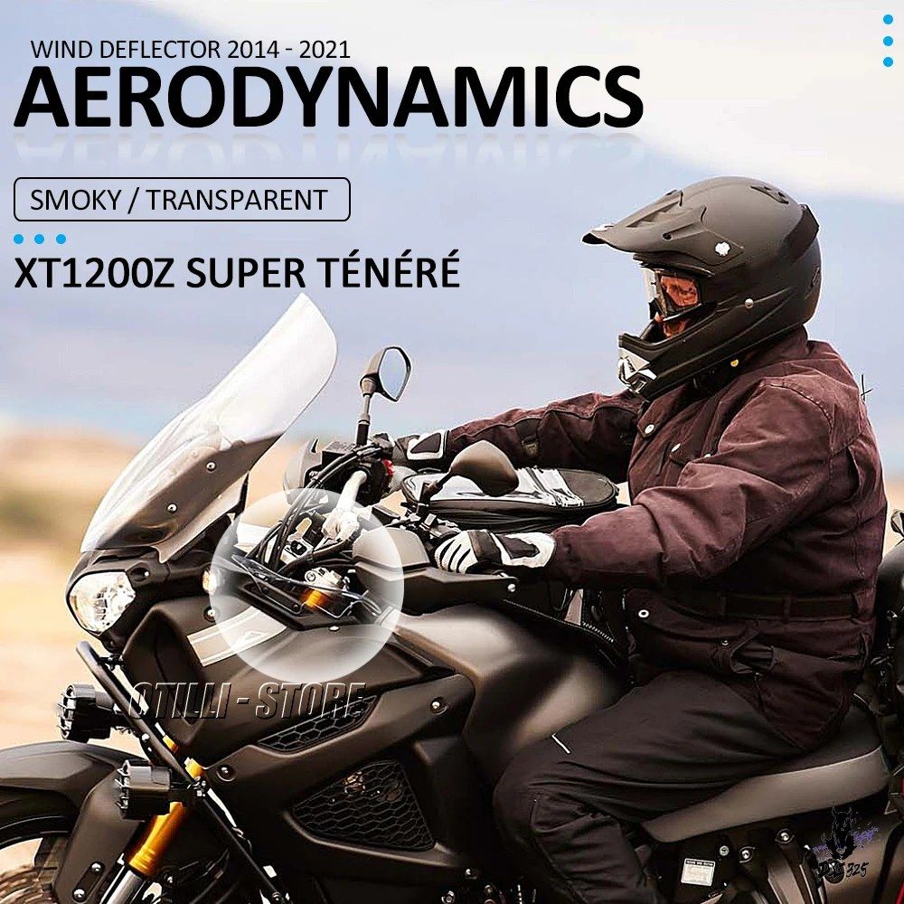 Yamaha XT1200Z Super Tenere 用 ウィンドデフレクター フロントボード サイドパネル 2014-2021
