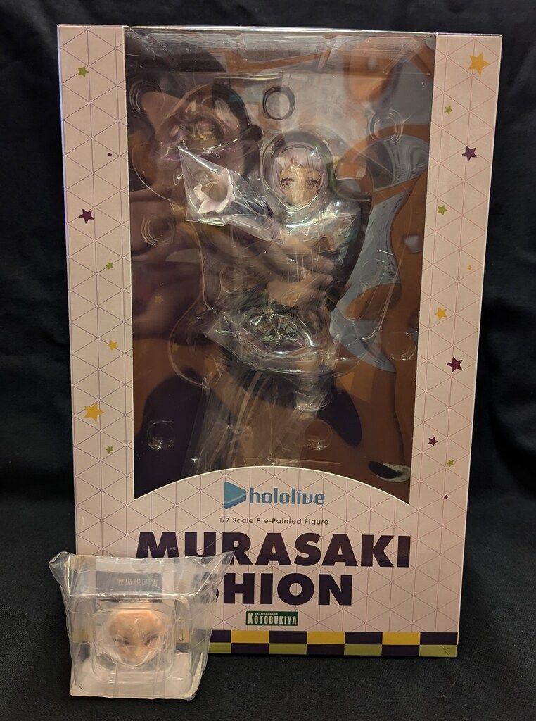 コトブキヤ 紫咲シオン 特典ニヒヒ顔パーツ付 PVC
