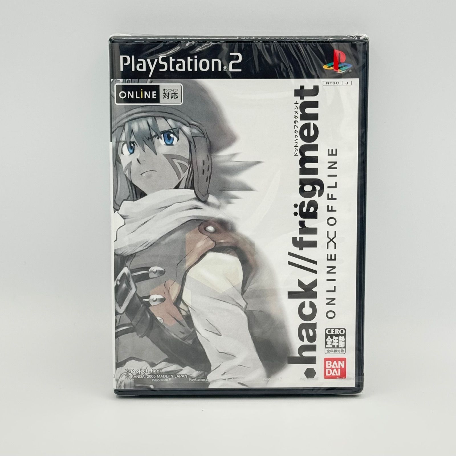 未開封　PS2 ゲームソフト バンダイ .hack//fragment プレイステーション2 ドットハック　プレステ2