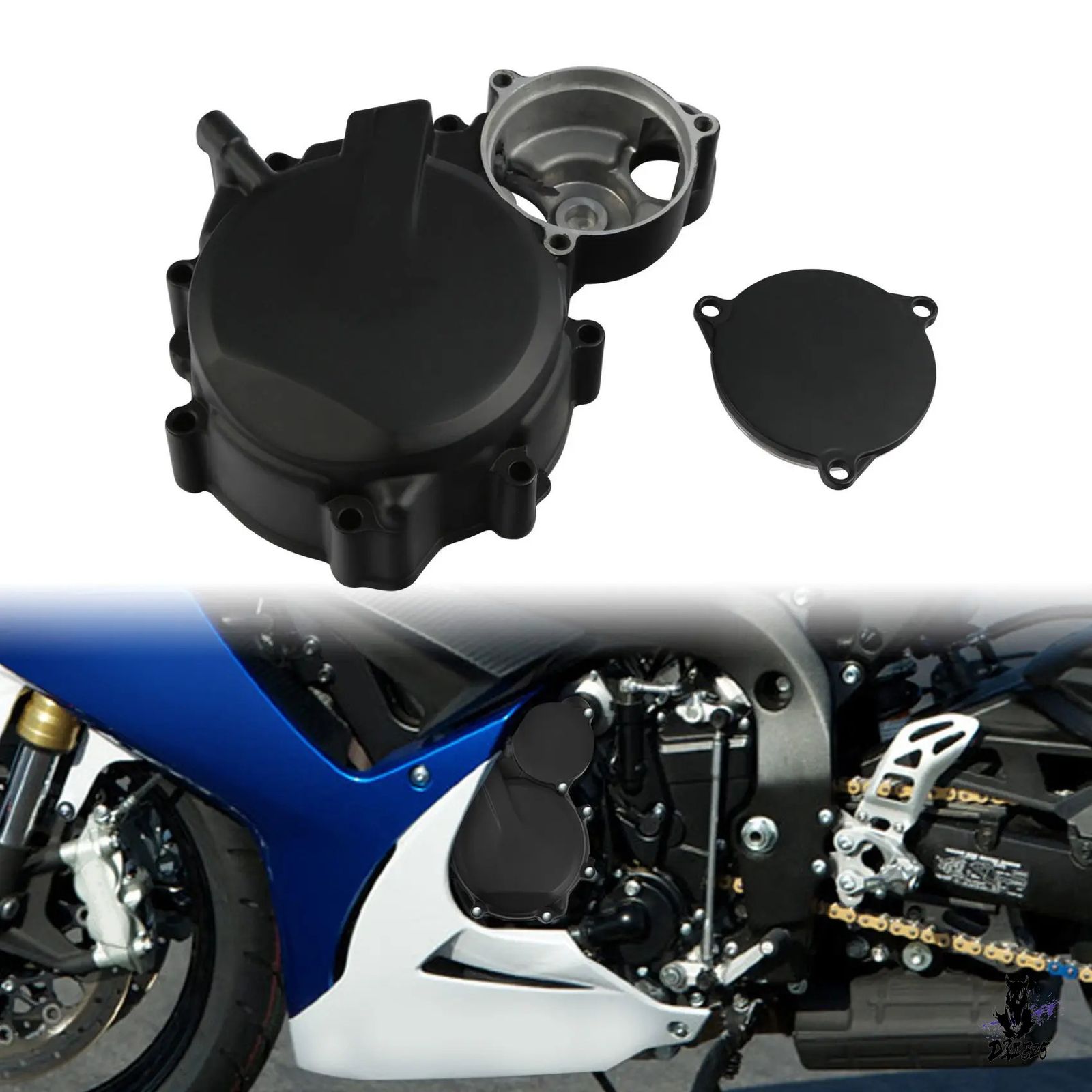 Suzuki GSX-R600/750 用 左クランクケースカバー 2006-2025