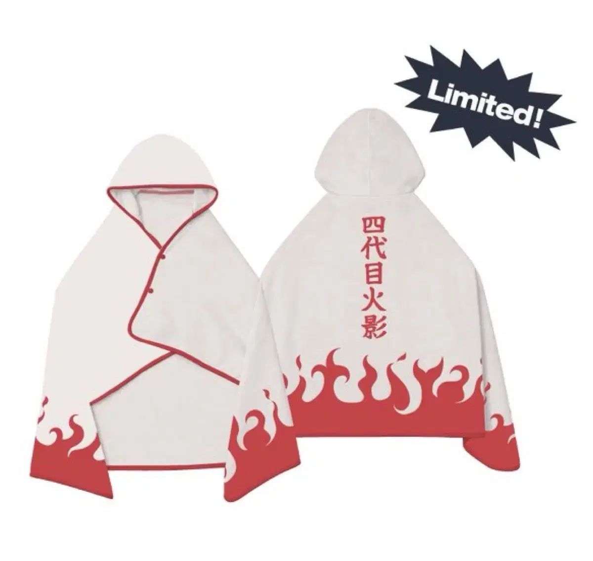 NARUTO -ナルト- × SPAO スパオ ポップアップ ホカゲ フードブランケット