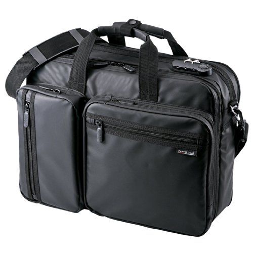 サンワダイレクト 3WAYビジネスバッグ 耐水素材 20L PCバッグ 200-BAG048WP送料無料 fba1471d