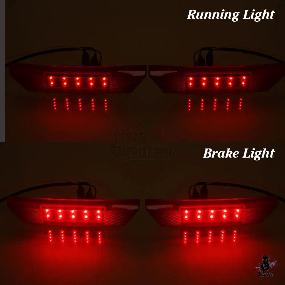 ProStar S4 TITAN Adventure 155 用 LEDリアテールライト 12V レッド/スモーク