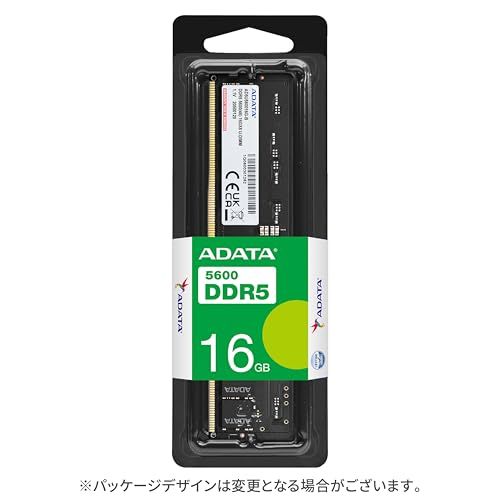 エイデータ】 PCメモリ DDR5 5600 16GBx1枚 AD5U560016G-S-I☆m d2a9e6f4