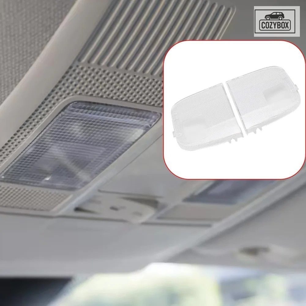 Interior Dome Light Cover Set (2 Pcs) For Toyota Land Cruiser