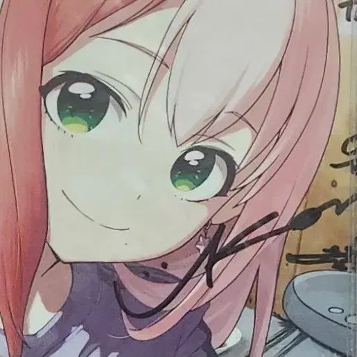 Uコン サイン入り ビジュアル色紙