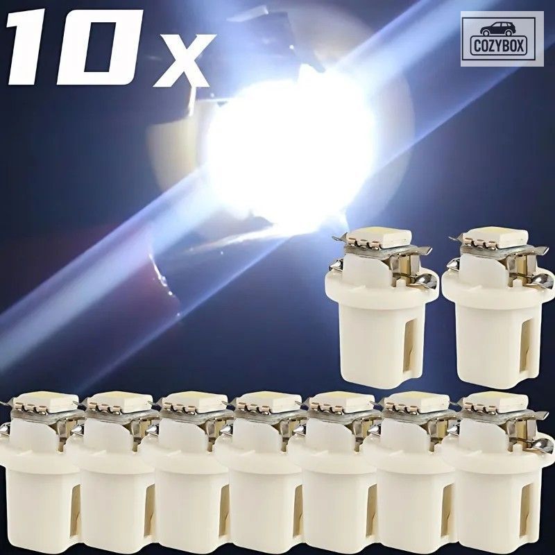 T5 B8.5d LED ライト ダッシュボードスピードライト電球 インテリアランプ アクセ