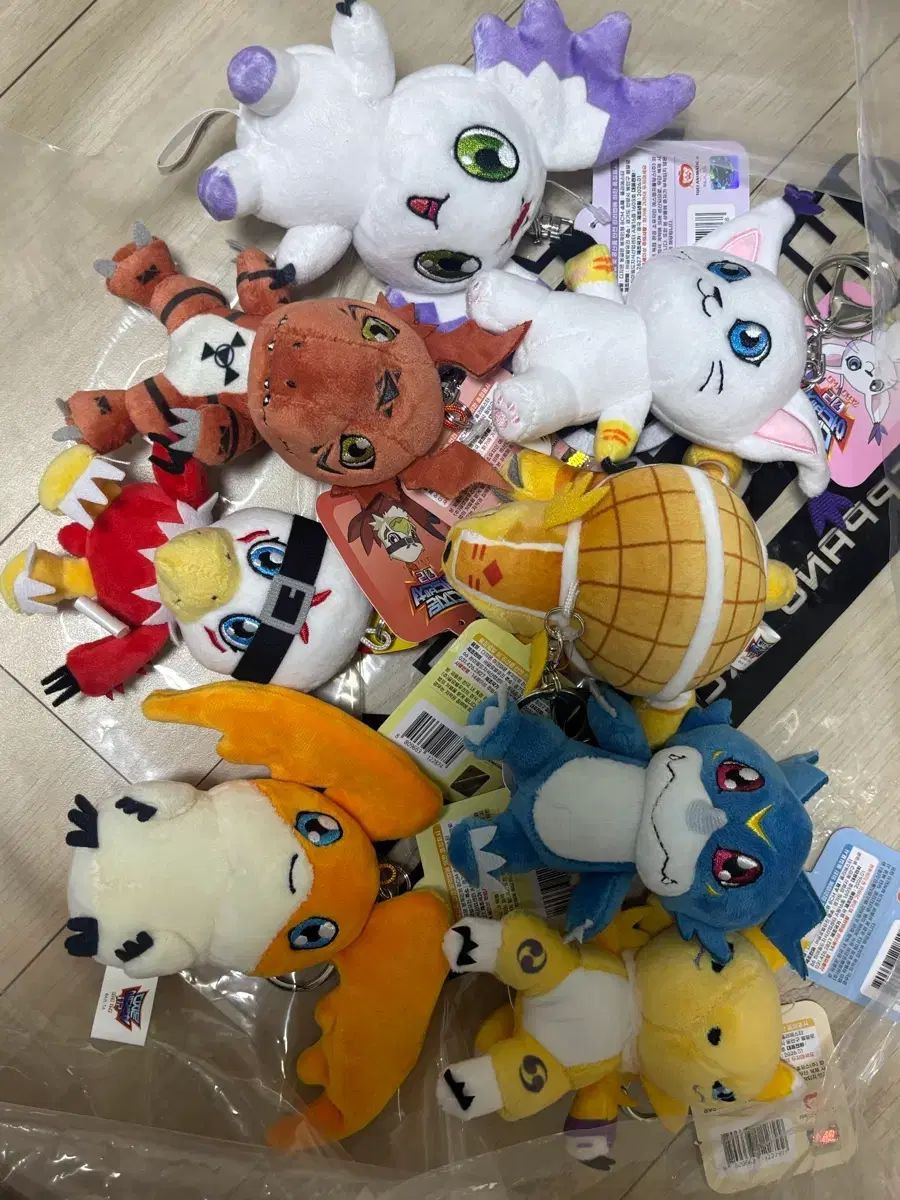 デジタルモンスター ぬいぐるみ SET セット 出品