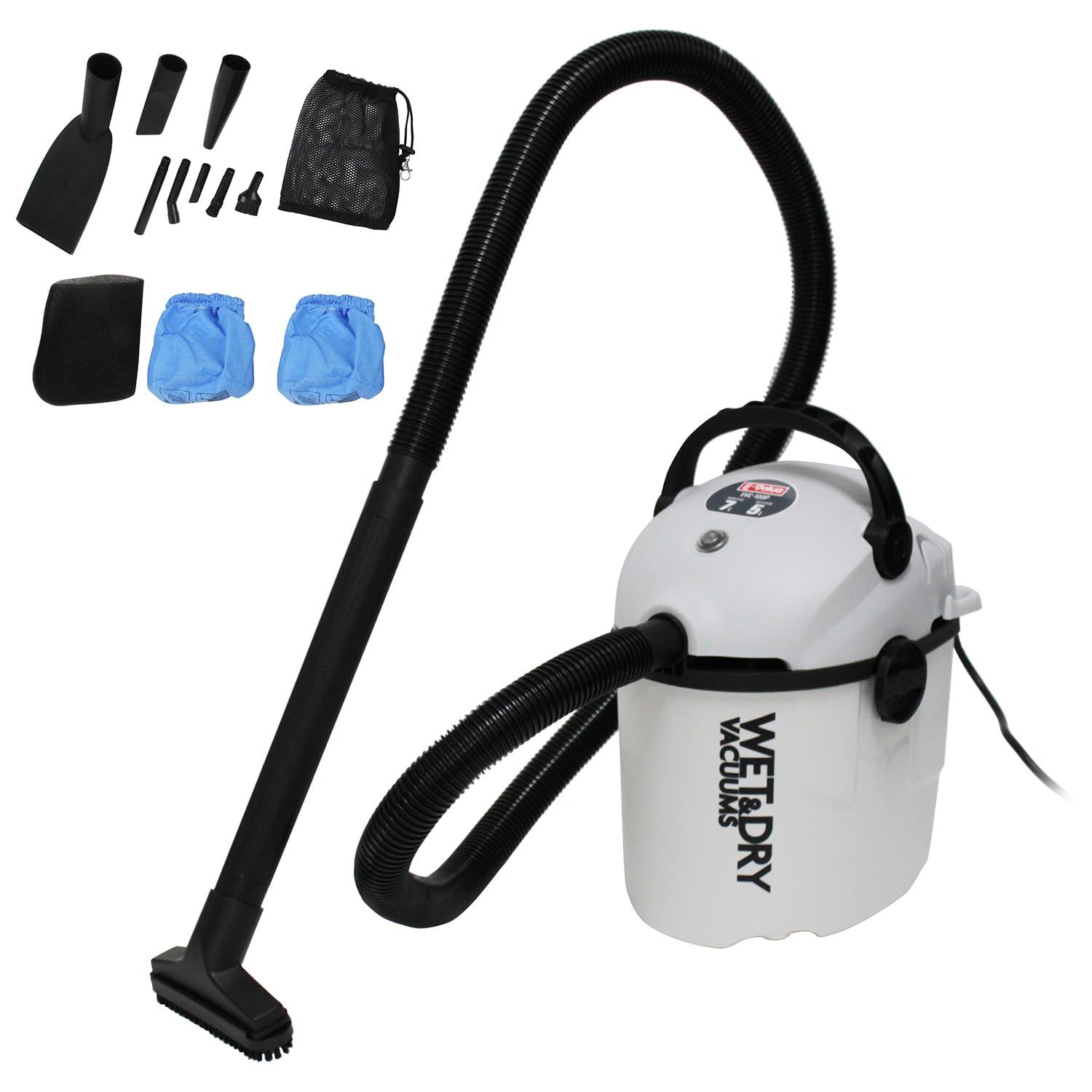 イーバリュー(E-Value) 乾湿両用掃除機 10L EVC-100P+クロスフィルター1個増量セット 小型軽量 PCタンク コード式 濡れたゴミも吸引可能 集塵容量7L 吸水容量5L 吸込仕事率105W送料無料 e06dca67