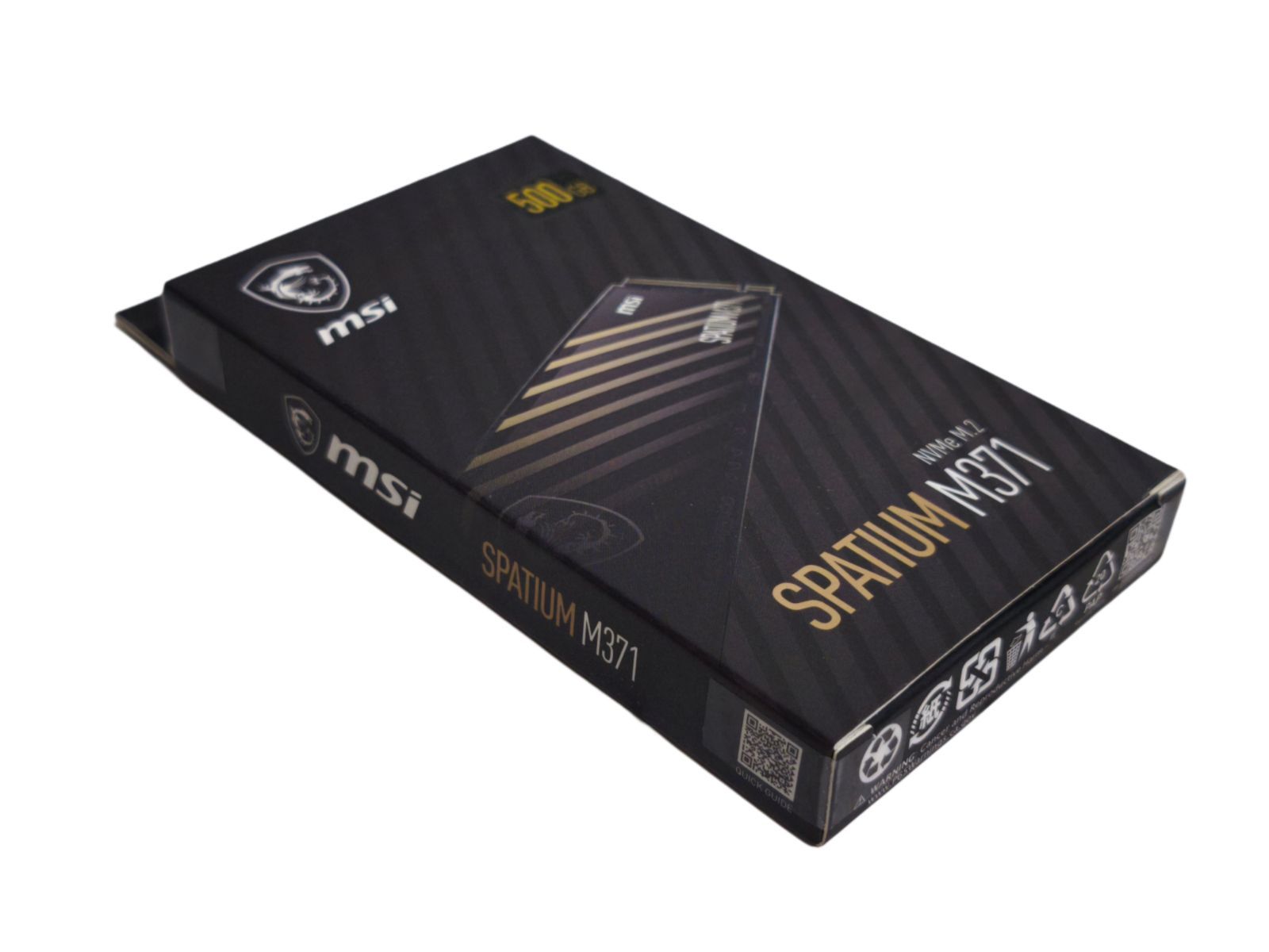 MSI SPATIUM M371 500GB NVMe M.2 SSD - メルカリ