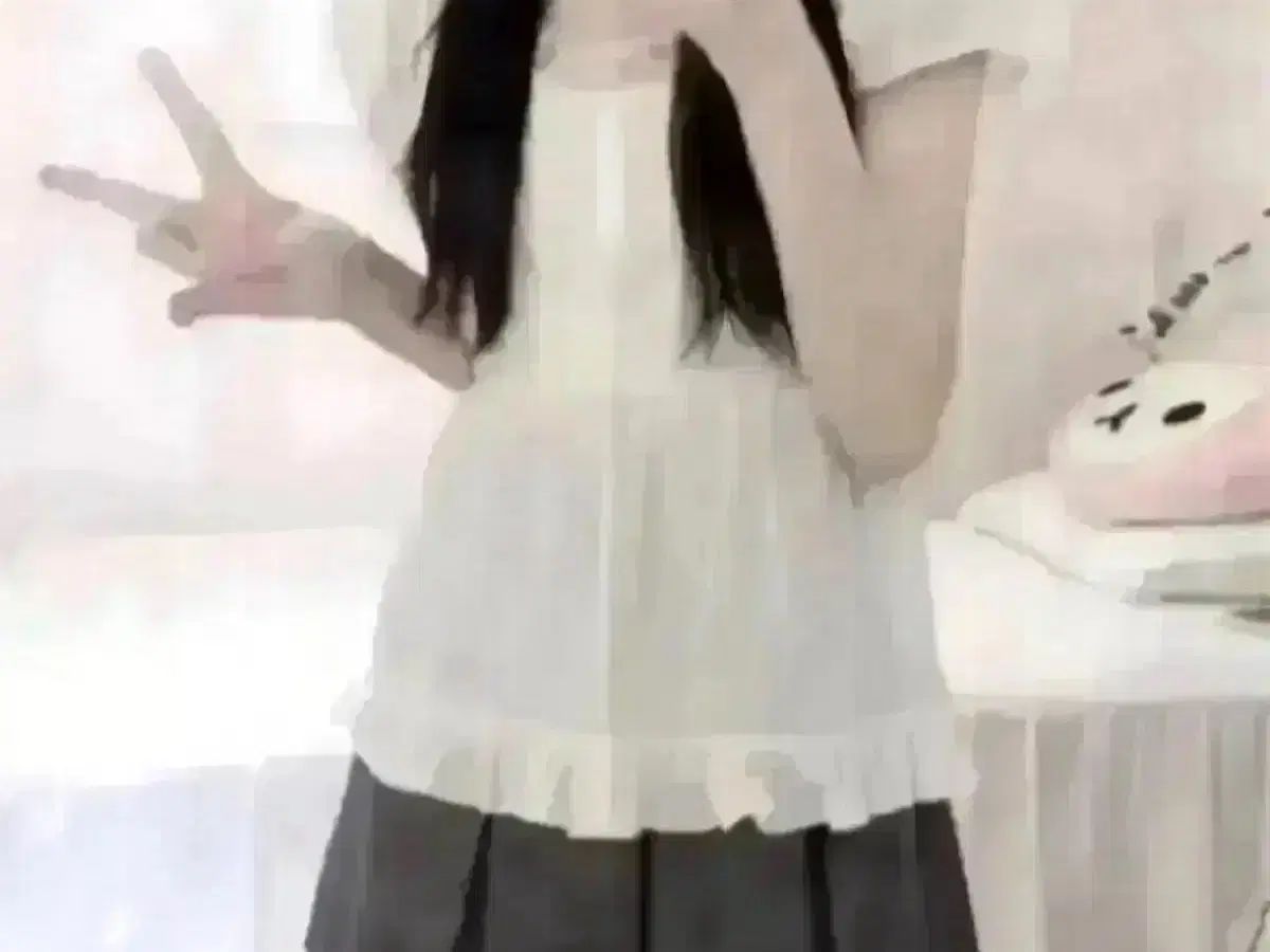 スナッグ下ブラウス 서냥様 ホワイト森ガール