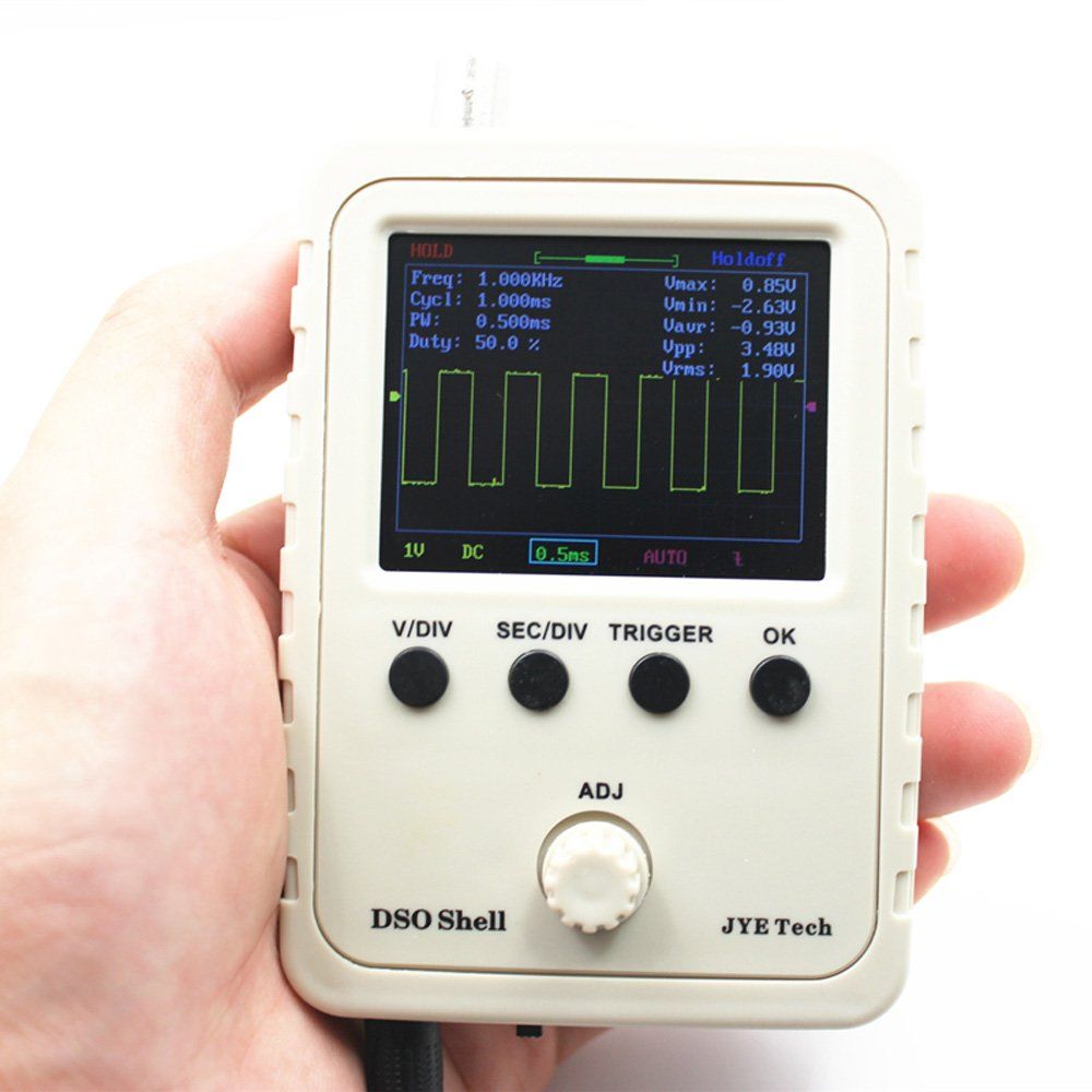 新品 zmart デジタルオシロスコープ DIY キット 1MSa / s 0-200KHz 2.4 TFT ハンダ付け 電子学習 セット ハンドヘルド ポケットサイズ 日本語説明書付き