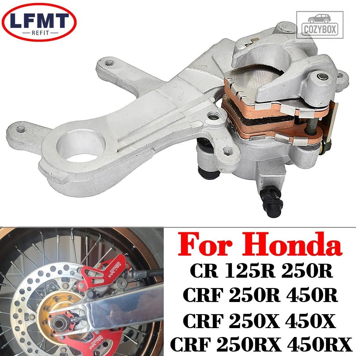 オートバイリア ブレーキキャリパー シリンダーポンプ ホンダ CR125R CR250R CRF250R 6,947円