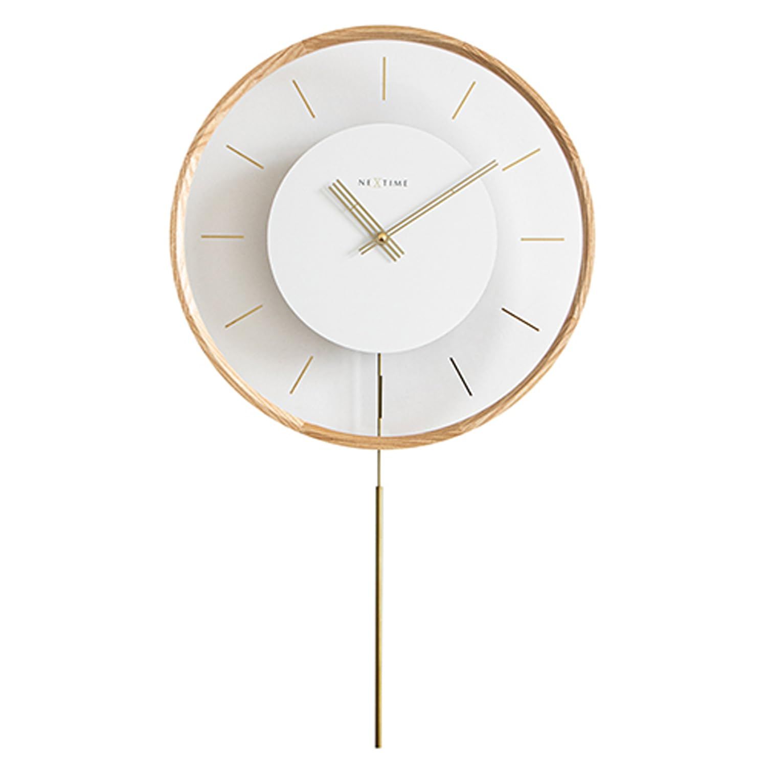 新品 エルコミューン 壁掛け時計 Kuram Pendulum NXT-J051