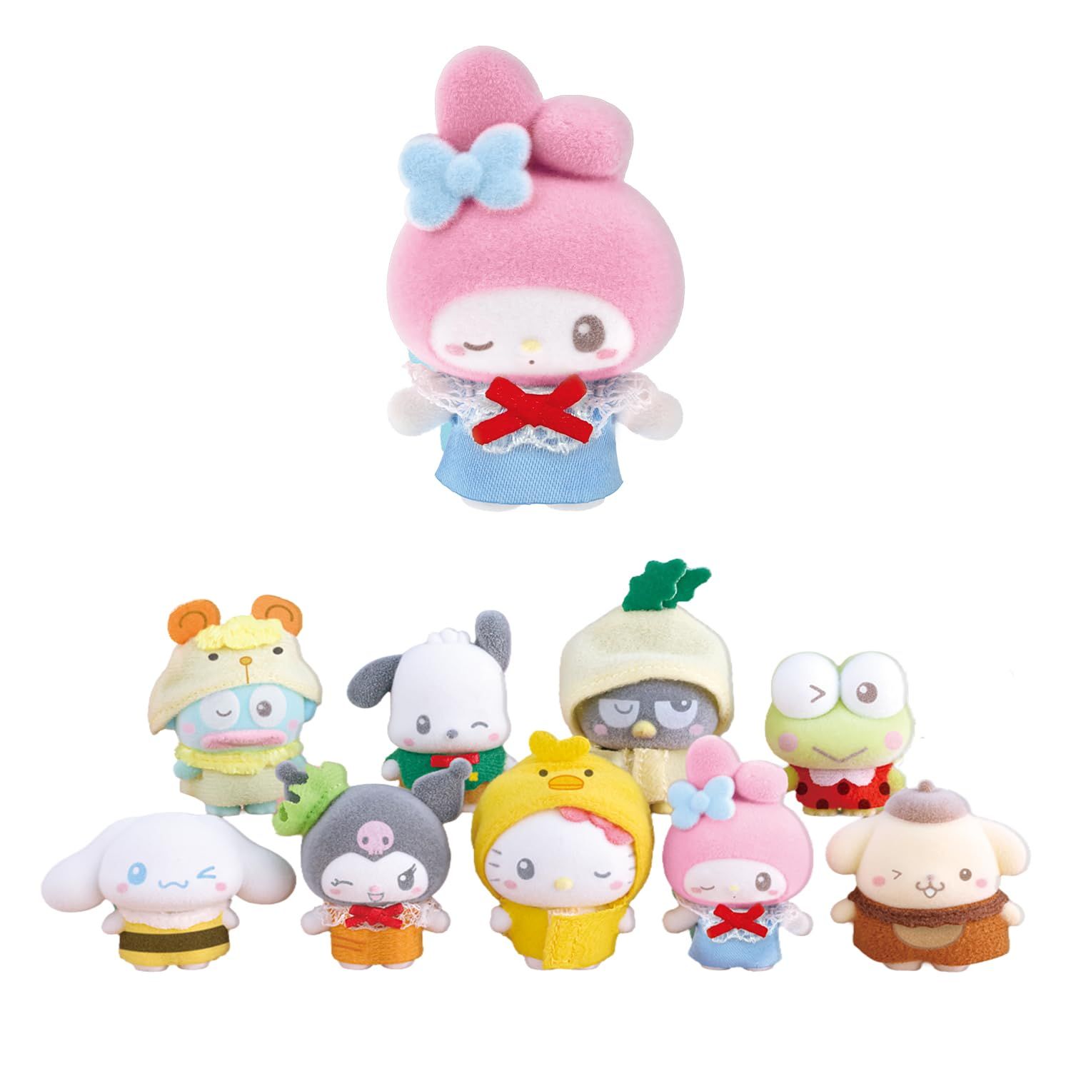 新品 [バンダイ(BANDAI)] ぷちとも Sanrio characters みんなでおゆうぎ(BOX18個入り) サンリオキャラクターズ
