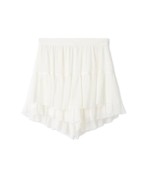 新品 [スナイデル] リップルラインミニスカショーパン SWFP255030 レディース WHT 0