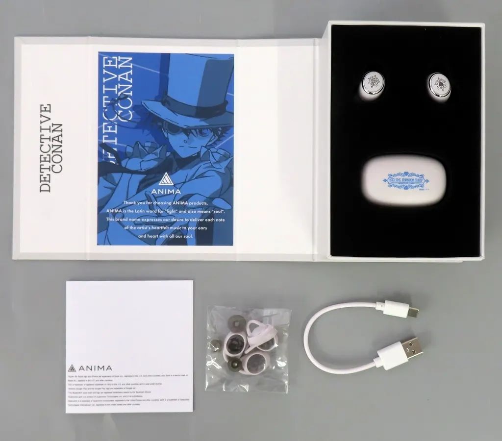 中古】ヘッドフォン 怪盗キッドモデル ワイヤレスイヤホン ANIMA AOW01