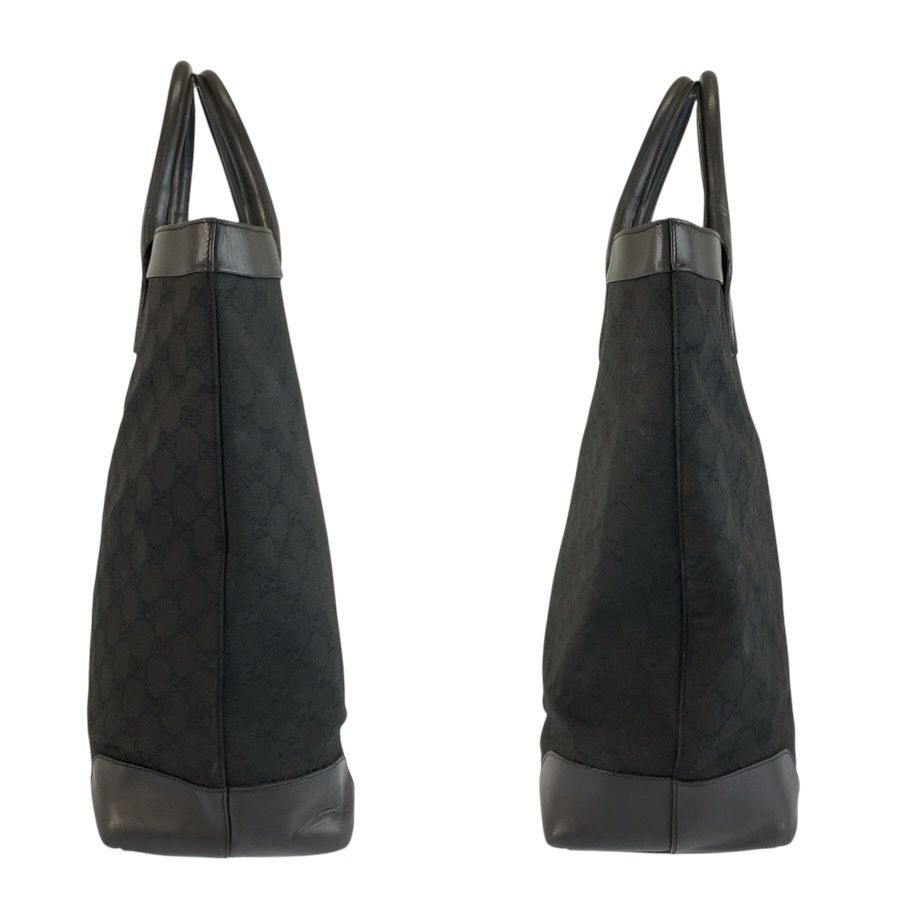 GUCCI グッチ ブラック 黒 GGキャンバス/レザー 002 1121 トートバッグ