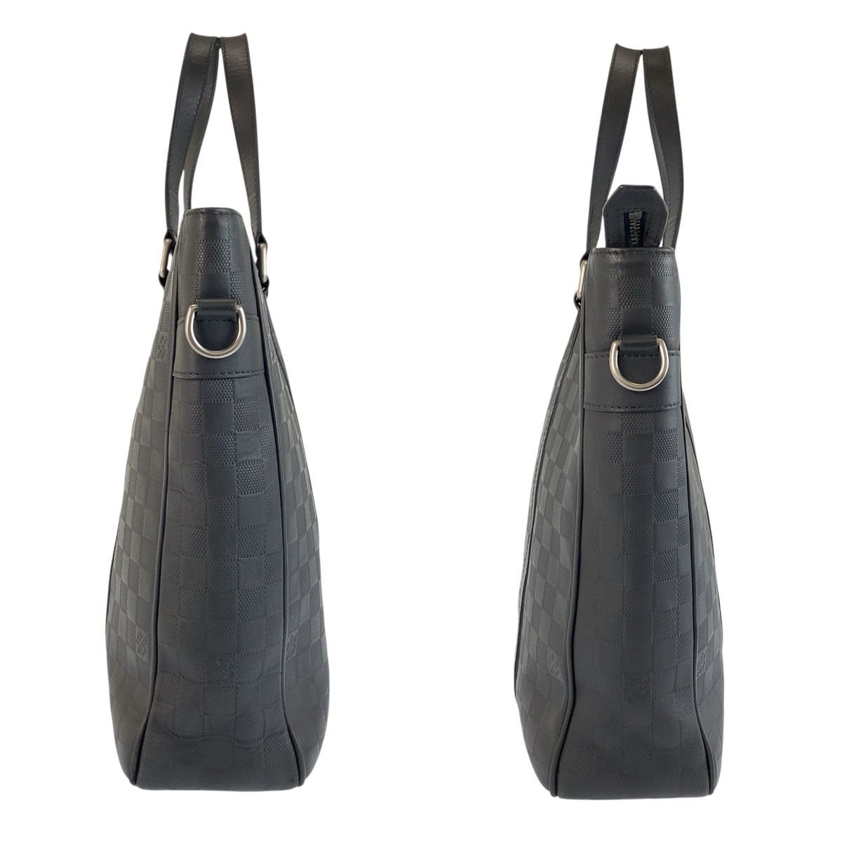 美品 LOUIS VUITTON ルイヴィトン ダミエアンフィニ タダオPM オニキス
