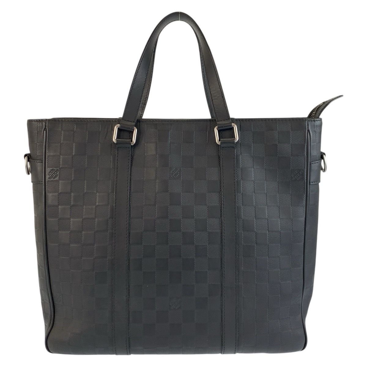 未使用級 ルイヴィトン ダミエアンフィニ ビジネスバッグ BA4144 正規品 美品 LOUIS VUITTON ルイヴィトン ダミエアンフィニ タダオPM オニキス