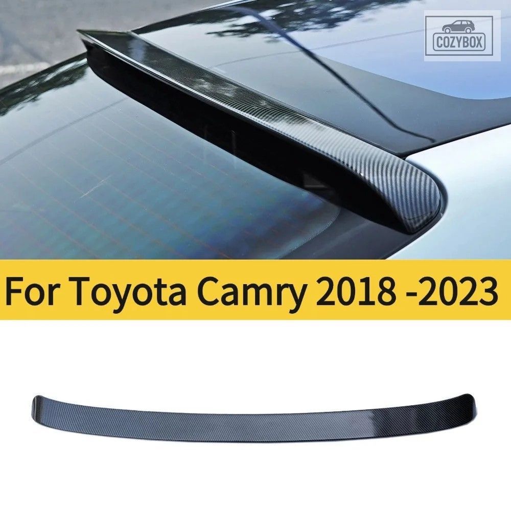 トヨタ カムリ 2018 - 23 ABS リアウィンドウトップウイング スポイラー Accessorie