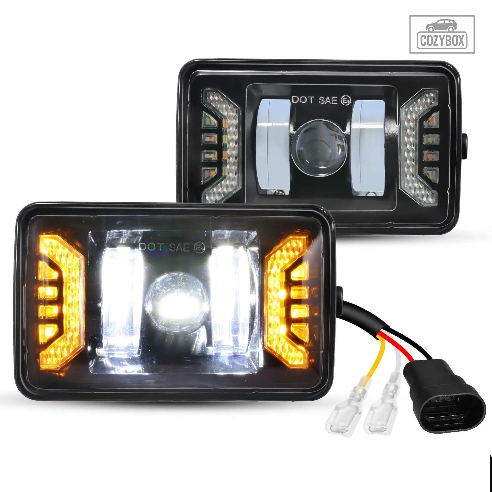 フォード F150 2015-2020 50 ワット LED フォグランプホワイト DRL ウィンカーラ