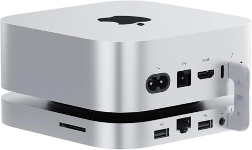 Beelink Mate Mini-A Mac Mini M4対応 ドック 80Gbps Thunderbolt 5 アルミ合金スタンド デュアルM.2 PCIe SSD 16TB（8TB×2）対応 USB-A×2 2.5G LAN SD Type-C Pｍａ