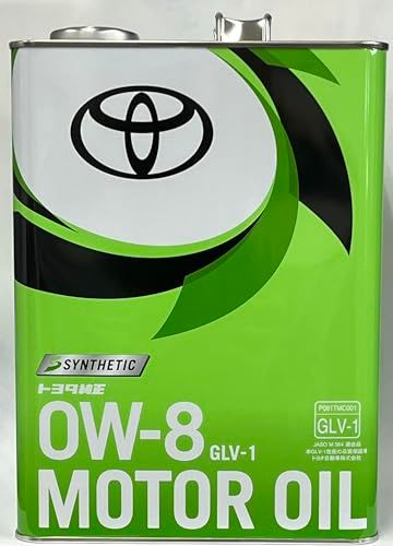 TOYOTA(トヨタ) 純正モーターオイル GLV-1 0W-8 4L 08880-14505Ju