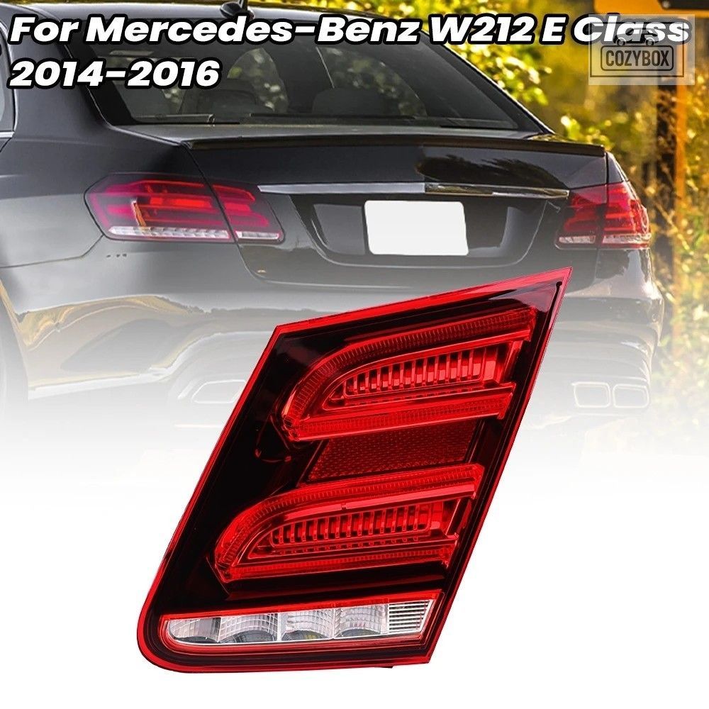 1 個インナー左/右 テールライト メルセデス ベンツ E クラス W212 2014-2016 LED