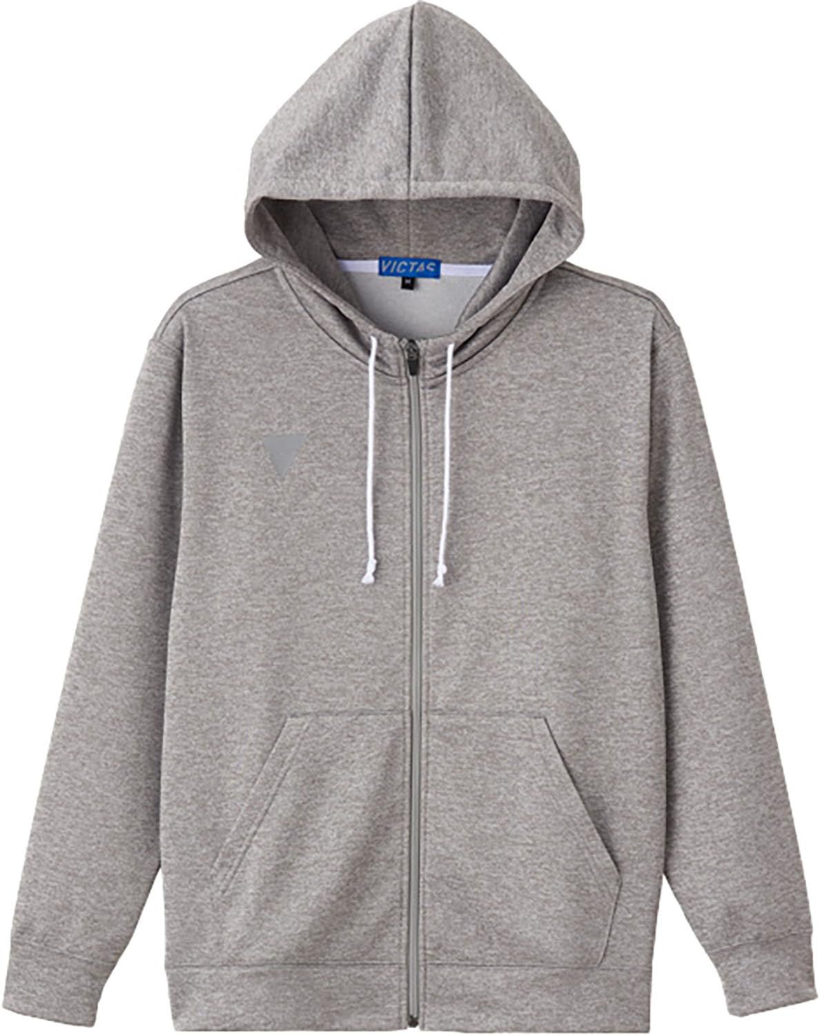 新品 ヴィクタス(VICTAS) 卓球 トレーニングウェア 男女兼用 V-PK512 グレー XS 542504
