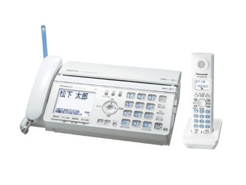 パナソニック おたっくす デジタルコードレスFAX 子機1台付き ホワイト KX-PW521XL-W [ホワイト] [子機1台付き]
