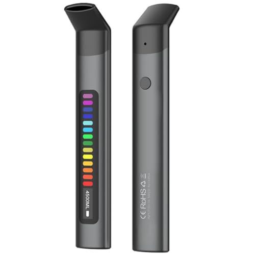 呼吸トレーナー 肺活トレーナー 肺活量 トレーニング 器具 肺活量計 USB充電式 カラーLED 小型 軽量 簡単操作 日本語説明書付き★m aa4ab8c6