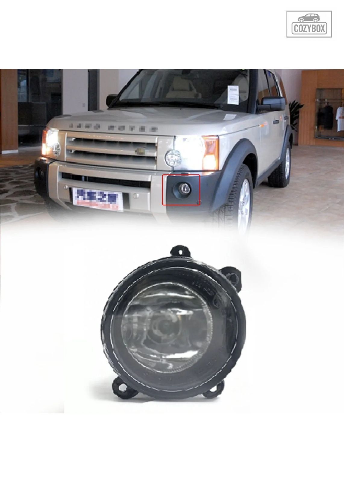 2006-2009 ランドローバーディスカバリー 3 フロント フォグランプ XBJ000090 XBJ0000