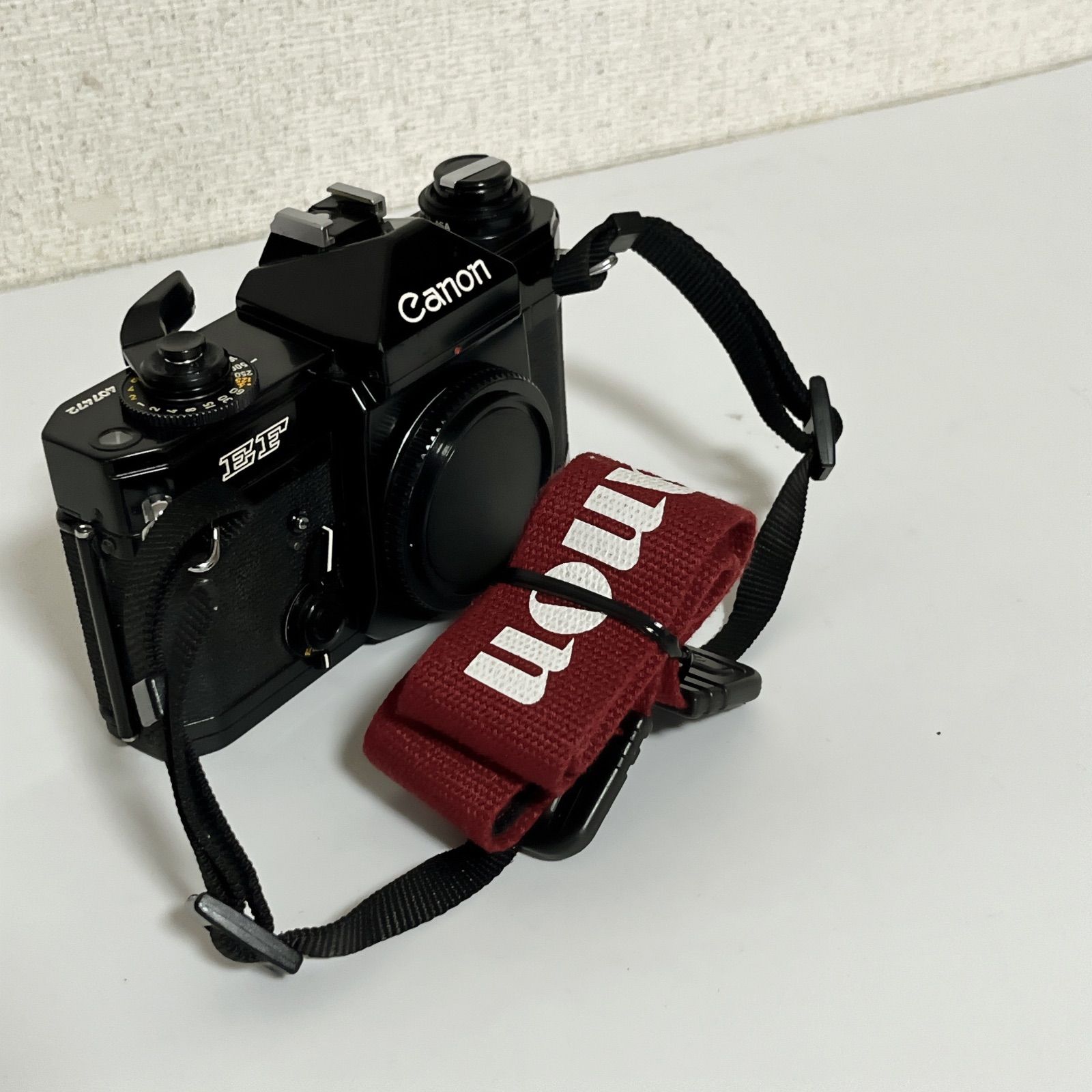 希少】Canon EF フィルムカメラ ボディ ブラック キャノン レトロ 