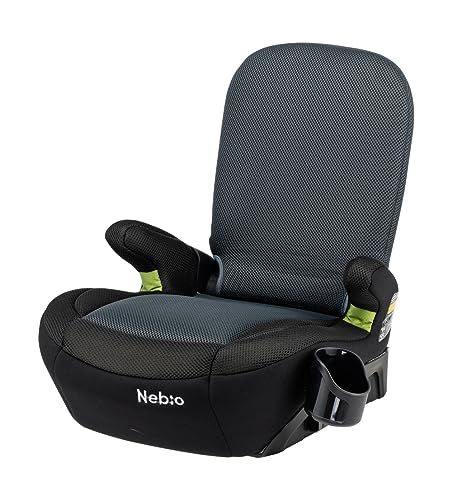 Nebio ネビオ ジュニアシート R129 ISOFIX ラップピット 125?150cm 小学生 2way ブースターシート 低反発クッション 洗えるカバー 取付簡単 LapPite 6e7f3da1