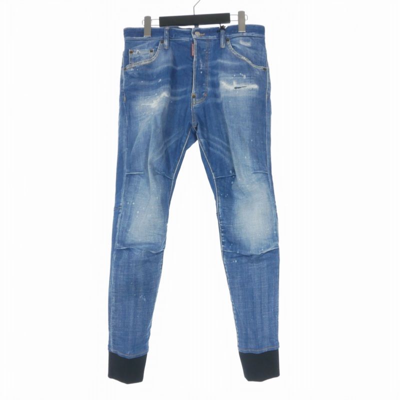 ディースクエアード DSQUARED2 25SS Track Denim Pant トラック デニム