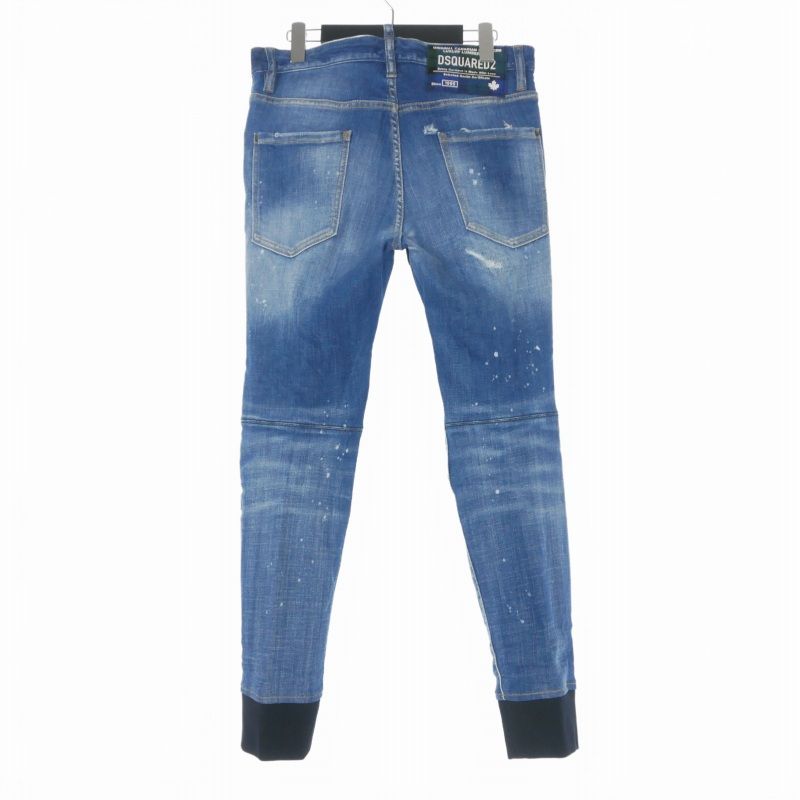 ディースクエアード DSQUARED2 25SS Track Denim Pant トラック デニム