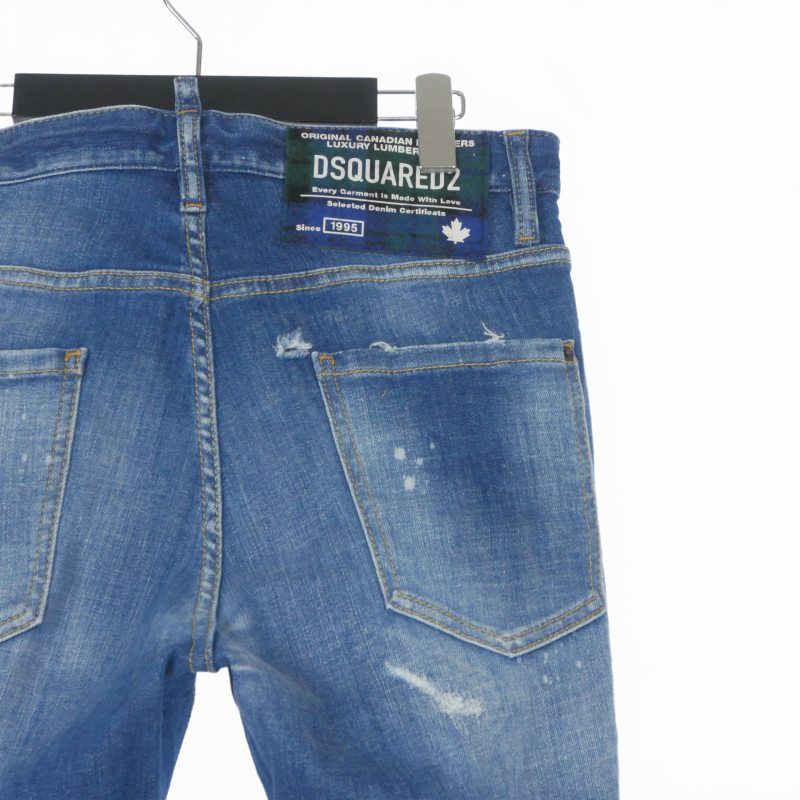 ディースクエアード DSQUARED2 25SS Track Denim Pant トラック デニム